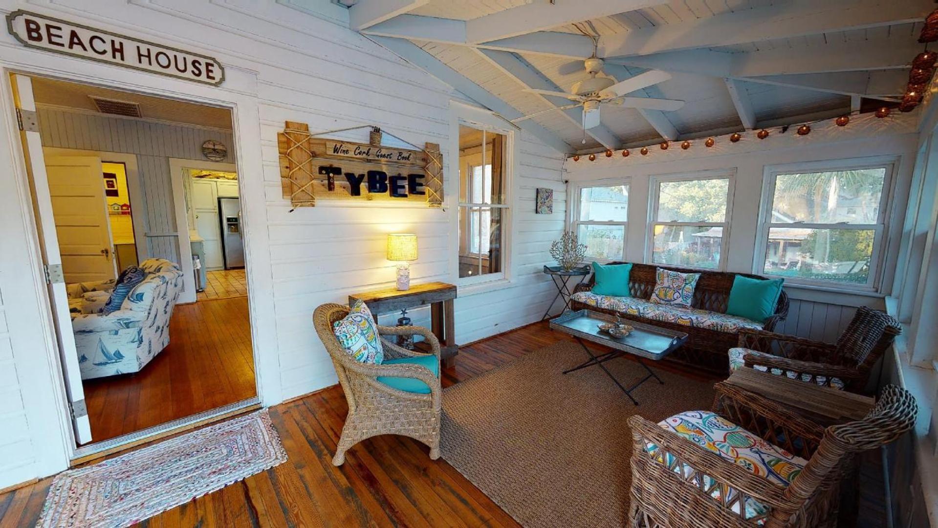 1201 Lovell Avenue By Tybee Beach Vacation Rentals Tybee Island Exteriör bild
